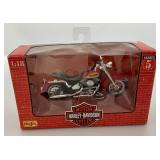 Masito 1:18 Scale Miniature Die Cast Motorcycle & Harley Davidson Hard Cover Book Masito 1:18 Scale Miniature Die Cast Motorcycle & Harley Davidson Hard Cover Book