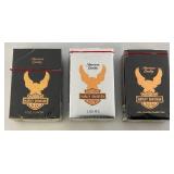 3 Packs Of Collectible Factory Sealed Harley Davidson Cigarettes 3 Packs Of Collectible Factory Sealed Harley Davidson Cigarettes