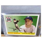 Topps Mickey Mantle Home Run History MLB New York Yankees Card *N