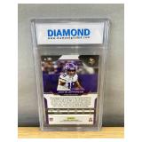 2020 Prizm Justin Jefferson Rookie Card Diamond Graded Gem Mint 10
