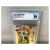 Joe Burrow 2020 Select Certified Rookie Card Gem Mint 10 Diamond Graded