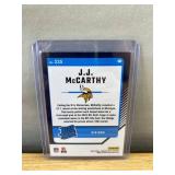 2024 Panini Donruss Optic J.J. McCarthy Rated NFL Rookie Card - Minnesota Vikings