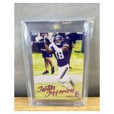 Justin Jefferson Minnesota Vikings 2020 Panini Luminance NFL Rookie Card
