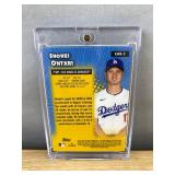 Shohei Ohtani Topps Chrome All-Etch MLB Los Angeles Dodgers Trading Card