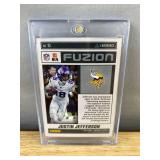 2023 Panini Luminance Fuzion Justin Jefferson NFL Football Card - Minnesota Vikings