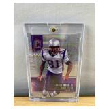 Randy Moss Topps Signature Class Holographic NFL Football Card - New England Patriots