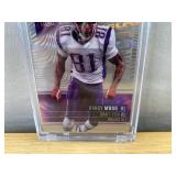 Randy Moss Topps Signature Class Holographic NFL Football Card - New England Patriots