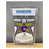 Dallas Turner 2024 Rookies & Stars Minnesota Vikings NFL Rookie Card - Diamond Graded Mint 9