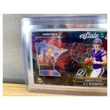 2024 Panini Zenith J.J. McCarthy State of the Art NFL Rookie Card Minnesota Vikings