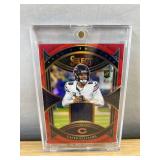 2024 Panini Select Rookie Swatches Caleb Williams Jersey NFL Card - Chicago Bears