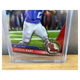 Bowman Chrome Jaxson Dart Ole Miss Football Card - NFL New York Giants