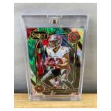 2024 Panini Select Prizm Club Level Green Shock Mike Evans Tampa Bat Buccaneers NFL Football Card