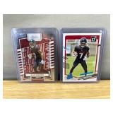 Bijan Robinson Rookie NFL Atlanta Falcons Card Lot - Absolute & Donruss Football