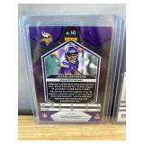 Justin Jefferson Panini Mosaic Prizm NFL Cards - 2021 and 2024 - Minnesota Vikings