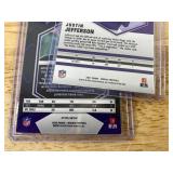 Justin Jefferson Panini Mosaic Prizm NFL Cards - 2021 and 2024 - Minnesota Vikings