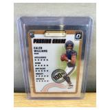 2024 Donruss Optic Caleb Williams Rookie NFL Card - Passing Grade, Chicago Bears