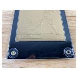 1994 Babe Ruth 22kt Gold Golden Legends New York Yankees Collectible Numbered Card