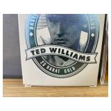 1996 Ted Williams 23 Karat Gold Numbered MLB Baseball Card by Bleachers with Box - Boston Red Sox