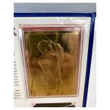 2000 Mark McGwire & Sammy Sosa 1998 Home Run Record 22kt Gold MLB Cards Set