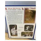 2000 Mark McGwire & Sammy Sosa 1998 Home Run Record 22kt Gold MLB Cards Set