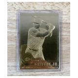 Ken Griffey Jr. 22KT Gold Card 2000 MLB Cincinnati Reds Baseball