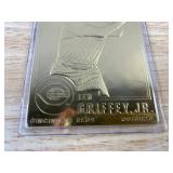 Ken Griffey Jr. 22KT Gold Card 2000 MLB Cincinnati Reds Baseball