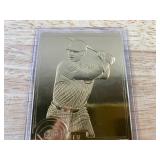 Ken Griffey Jr. 22KT Gold Card 2000 MLB Cincinnati Reds Baseball