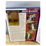 2000 Danbury Mint 22kt Gold MLB Baseball Cards Mark McGwire & Sammy Sosa