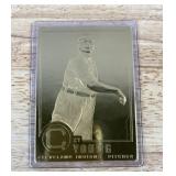 2000 22kt Gold MLB Baseball Cy Young Cleveland Indians Pitcher Card