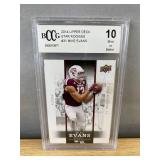 2014 Upper Deck Mike Evans Star Rookies Graded BCCG 10 Mint - Tampa Bay Bucs *J