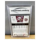 2014 Upper Deck Mike Evans Star Rookies Graded BCCG 10 Mint - Tampa Bay Bucs *J
