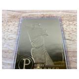 2000 Honus Wagner 22kt Gold MLB Baseball MLB Card - Pittsburgh Pirates