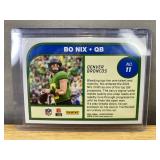 2024 Bo Nix Score Football NFL Rookie Card - Denver Broncos *J