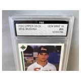 1991 Upper Deck Mike Mussina FGS Gem Mint 10 Graded MLB Baltimore Orioles Baseball Card *J