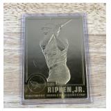 2000 Cal Ripken Jr. 22kt Gold MLB Baseball Collectible Card - Baltimore Orioles