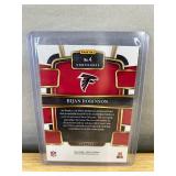 Bijan Robinson 2023 Select NFL Rookie Football Card - Atlanta Falcons