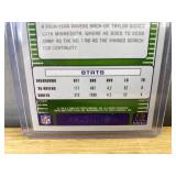 Chester Taylor Autographed Minnesota Vikings NFL Card *J