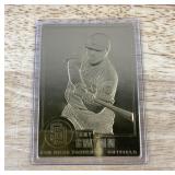 2000 Tony Gwynn 22kt Gold MLB Baseball Card - San Diego Padres