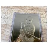 2000 Tony Gwynn 22kt Gold MLB Baseball Card - San Diego Padres