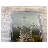 2000 Greg Maddux Atlanta Braves 22kt Gold MLB Baseball Card