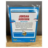Jordan Addison Rookie Card Lot - 3 Panini RCs (Prizm, Donruss, Absolute) *J