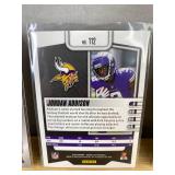 Jordan Addison Rookie Card Lot - 3 Panini RCs (Prizm, Donruss, Absolute) *J