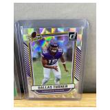 Dallas Turner NFL Rookie Cards - Donruss Rated Rookie & The Rookies Minnesota Vikings *J