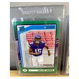 Dallas Turner NFL Rookie Cards - Donruss Rated Rookie & The Rookies Minnesota Vikings *J