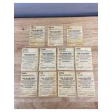 1977 Close Encounters of the Third Kind, 11 Trading Card Lot *J