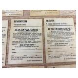 1977 Close Encounters of the Third Kind, 11 Trading Card Lot *J