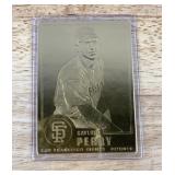 2000 Gaylord Perry 22kt Gold San Francisco Giants Baseball Card