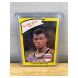 1990 Kenner Starting Lineup San Antonio Spurs David Robinson NBA Rookie Card *J