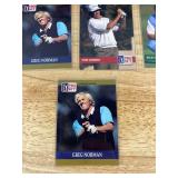 11 Golf Hall of Fame Trading Cards Payne Stewart, Jack Nicklaus, Greg Norman *J