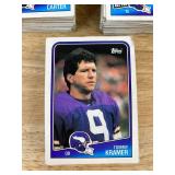1988 Topps NFL Football Card Lot - 148 Cards Including Stars *J